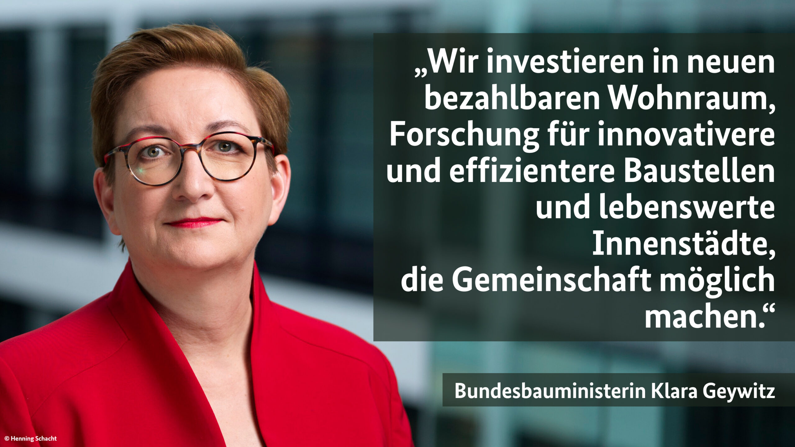 Klara Geywitz Bundeshaushalt 2024